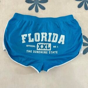 Y2K florida varsity micro shorts